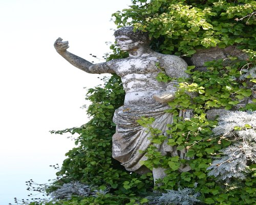 Escritorio ordenado y ergonómico con plantas y luz cálida